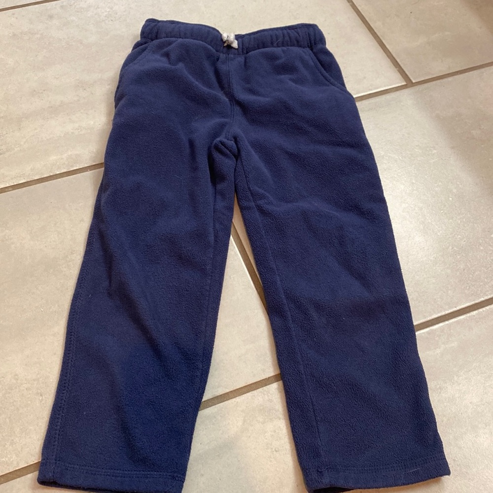 Boys fleece sweatpants size 4